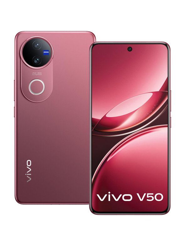 vivo V50 5G (Rose Red, 128 GB) (8 GB RAM)